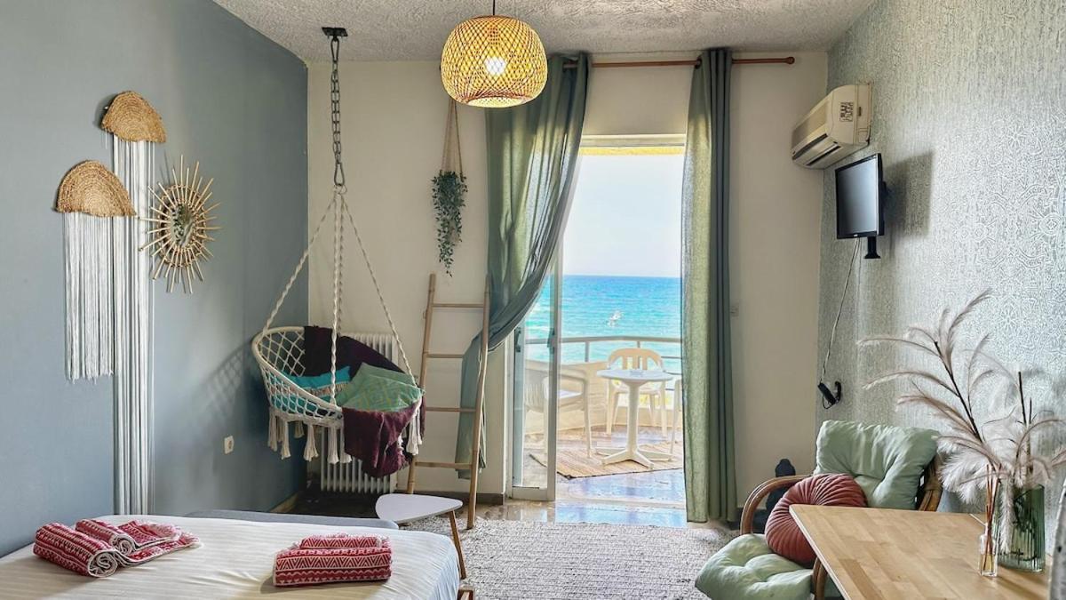Ferienwohnung Akasha Waves Rethymno Exterior foto